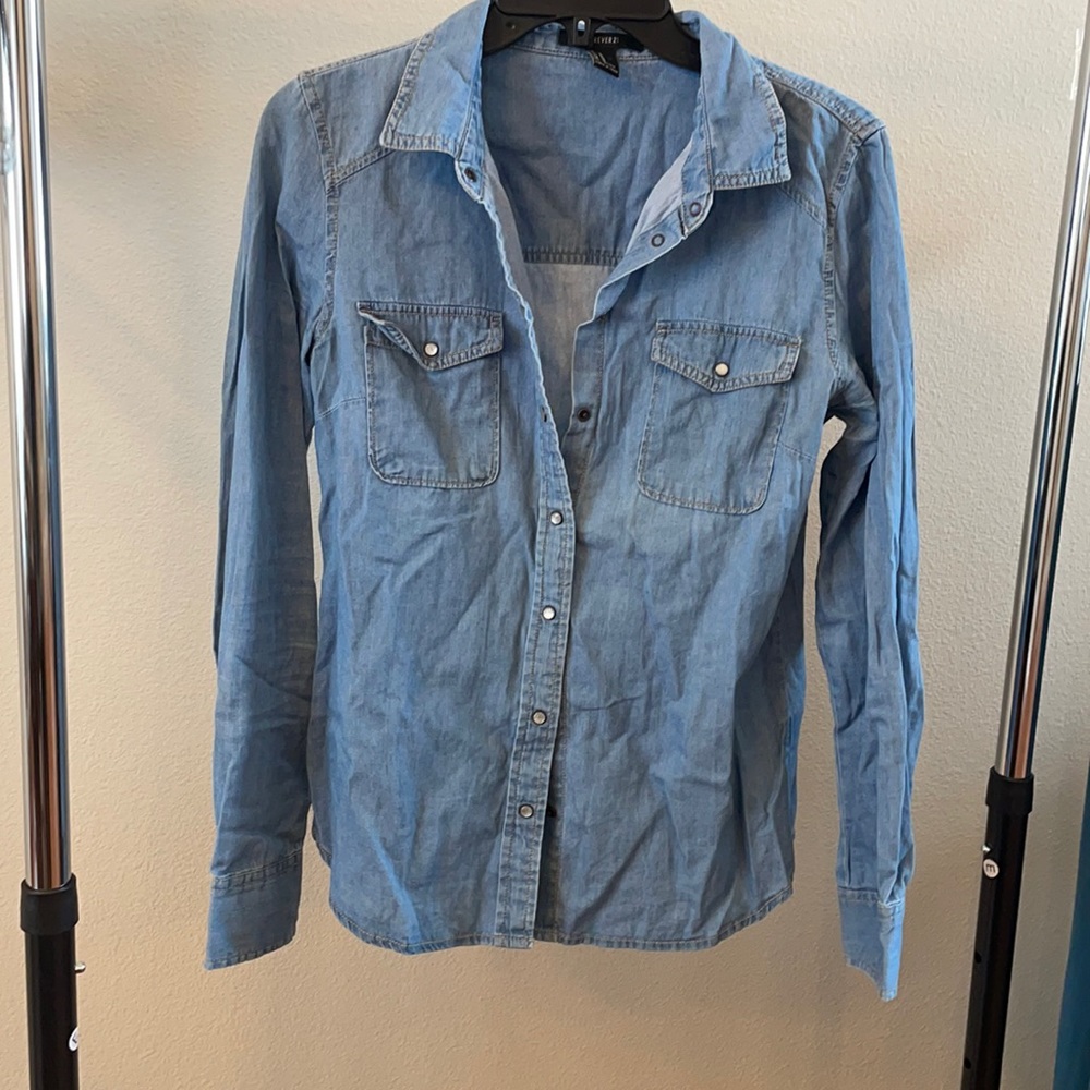 Denim shirt